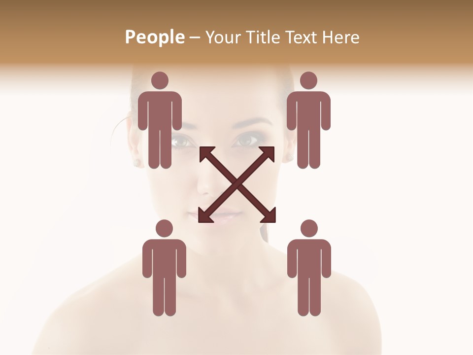 Girl Teen  PowerPoint Template