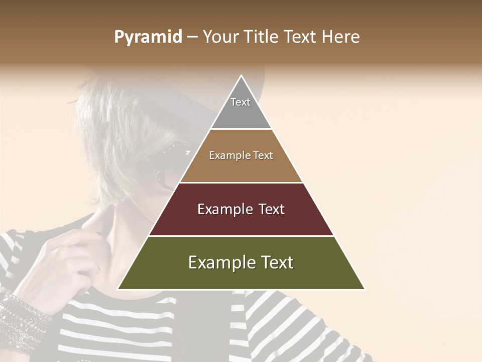 Head Studio Brown PowerPoint Template