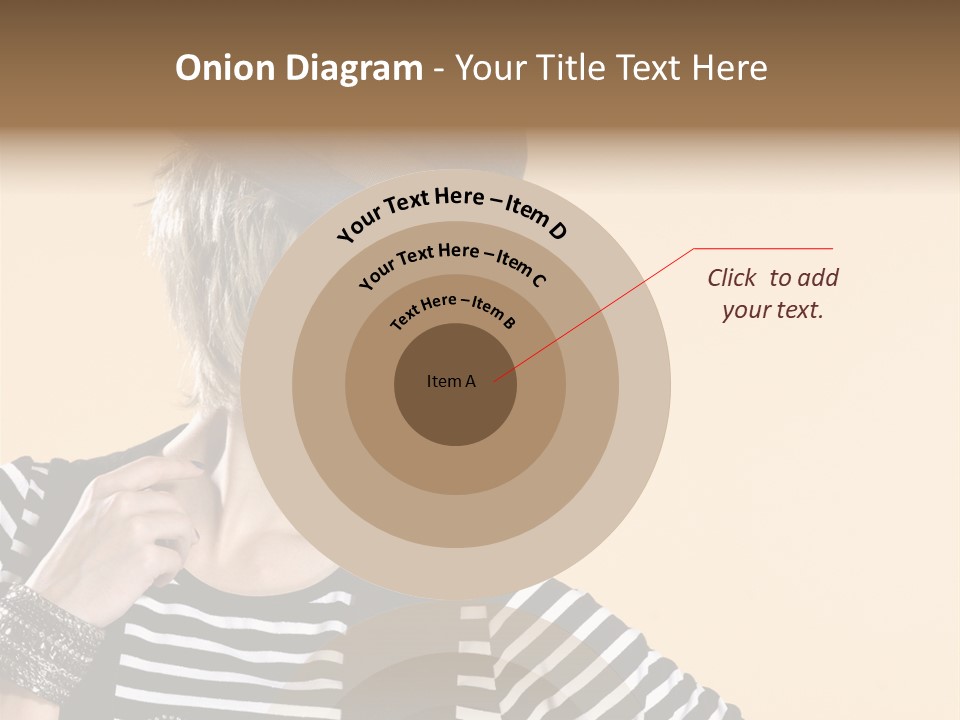 Head Studio Brown PowerPoint Template