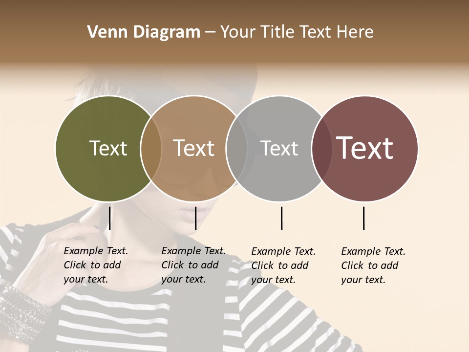 Head Studio Brown PowerPoint Template