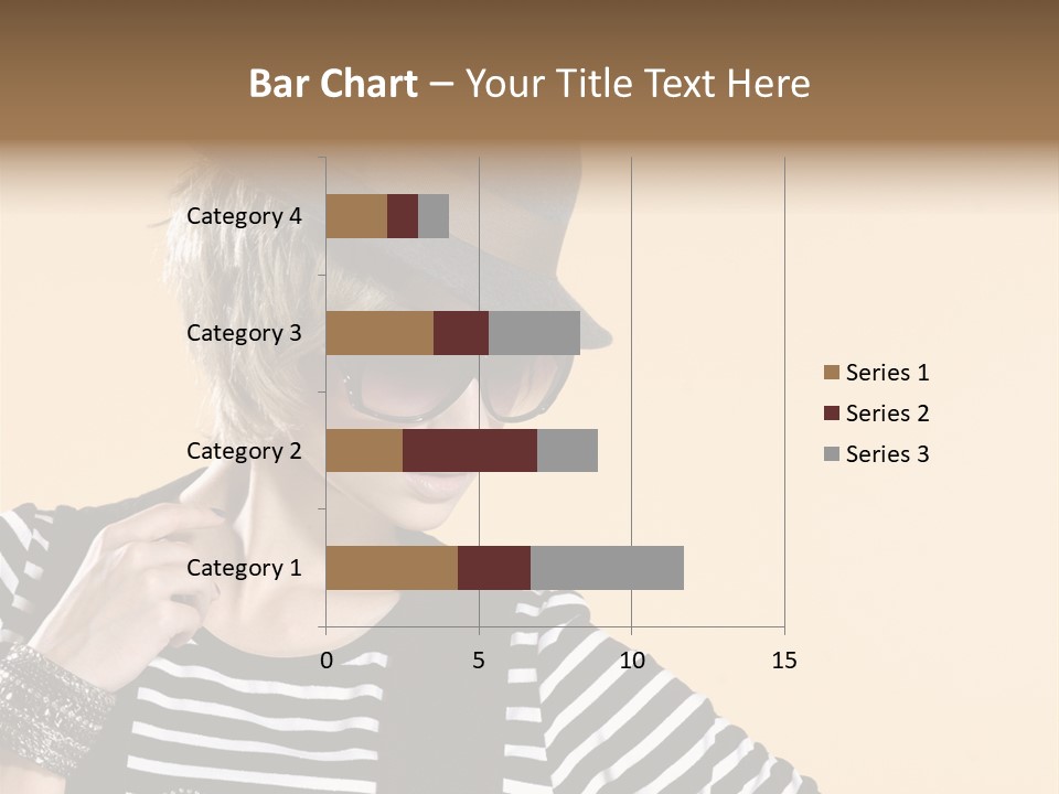 Head Studio Brown PowerPoint Template