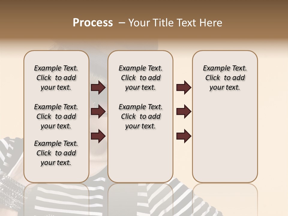 Head Studio Brown PowerPoint Template