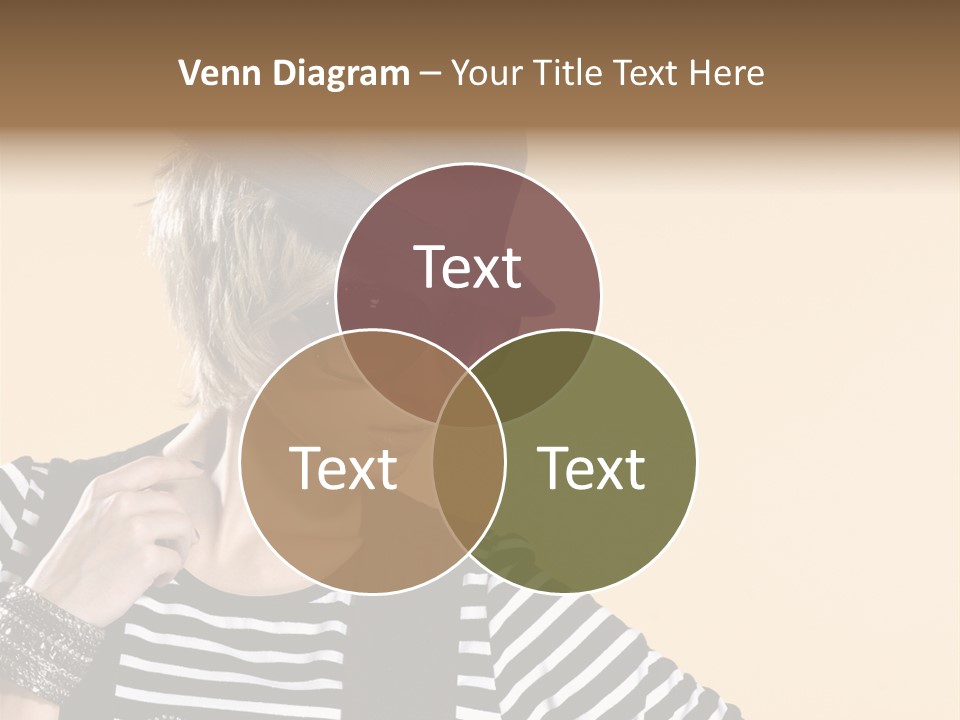 Head Studio Brown PowerPoint Template