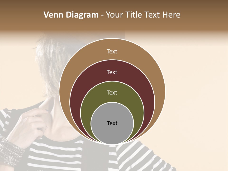 Head Studio Brown PowerPoint Template