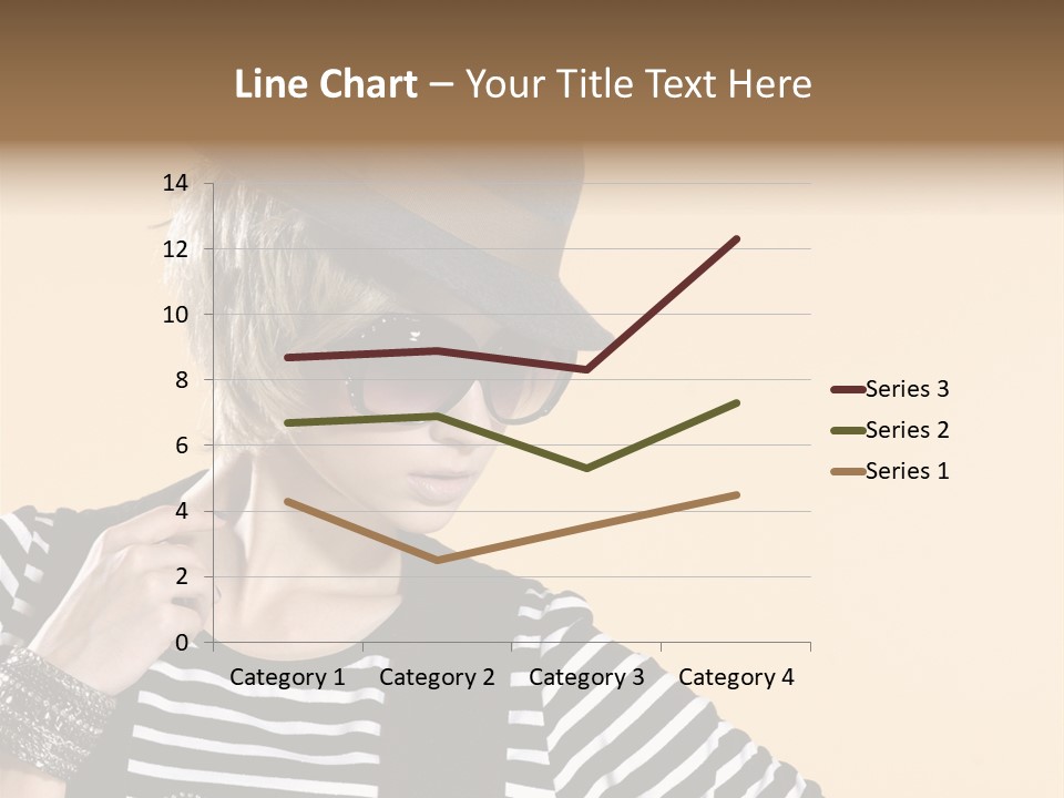 Head Studio Brown PowerPoint Template