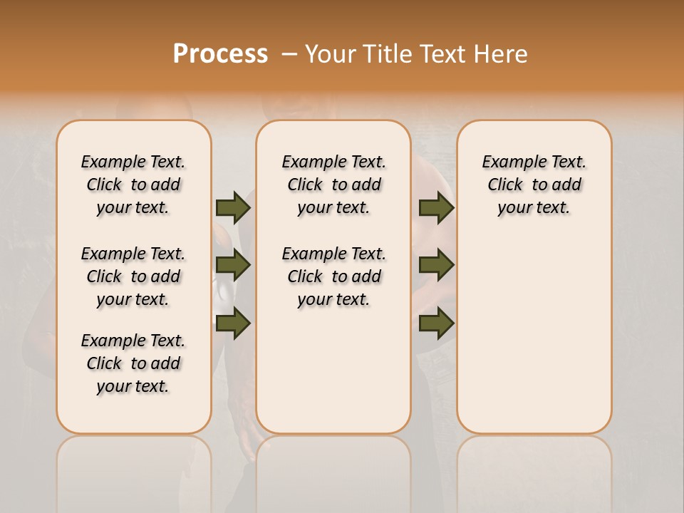 Fitness Male Couple PowerPoint Template