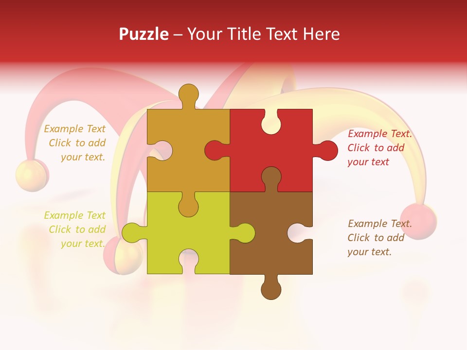 Theatrical Sad Fun PowerPoint Template