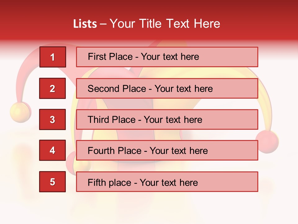 Theatrical Sad Fun PowerPoint Template