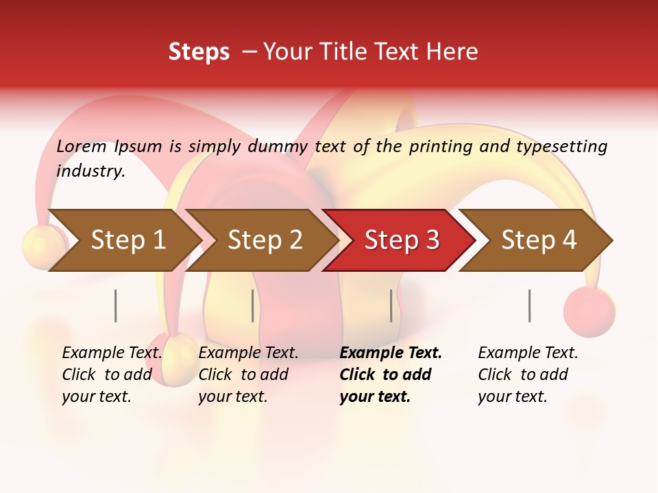 Theatrical Sad Fun PowerPoint Template