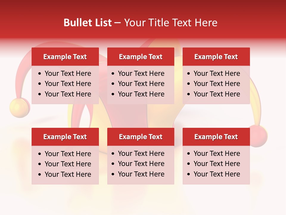 Theatrical Sad Fun PowerPoint Template