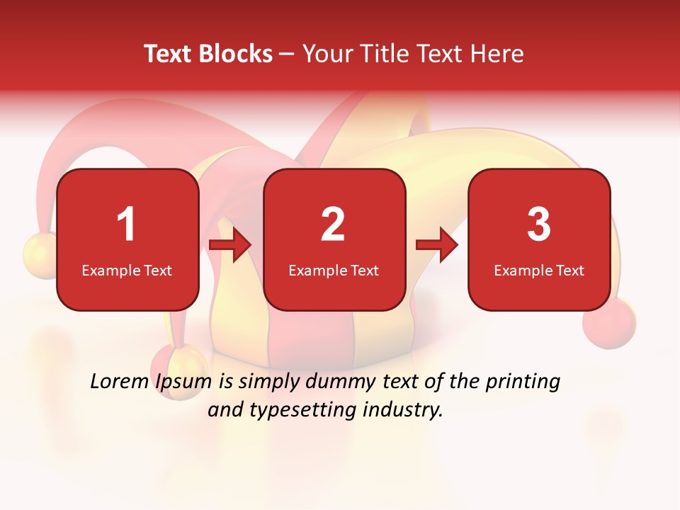 Theatrical Sad Fun PowerPoint Template
