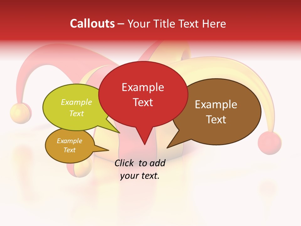 Theatrical Sad Fun PowerPoint Template