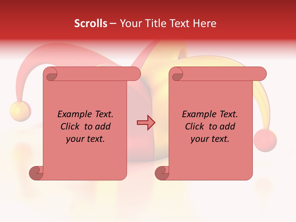 Theatrical Sad Fun PowerPoint Template