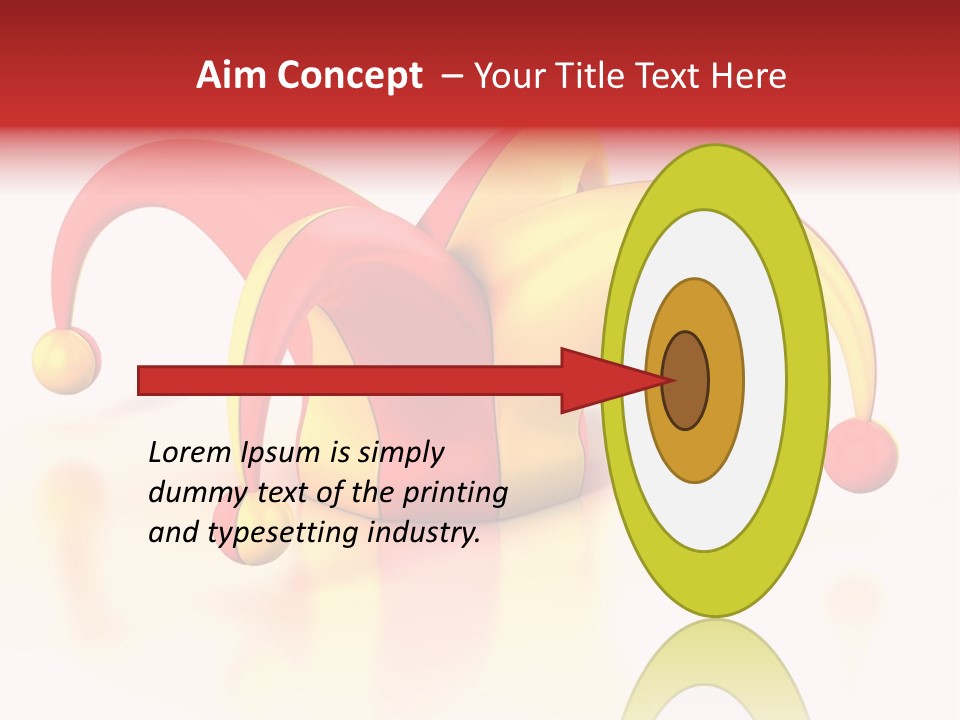 Theatrical Sad Fun PowerPoint Template