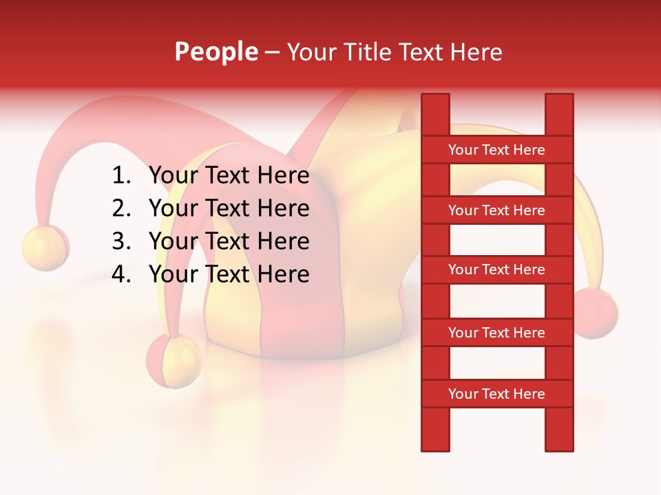 Theatrical Sad Fun PowerPoint Template