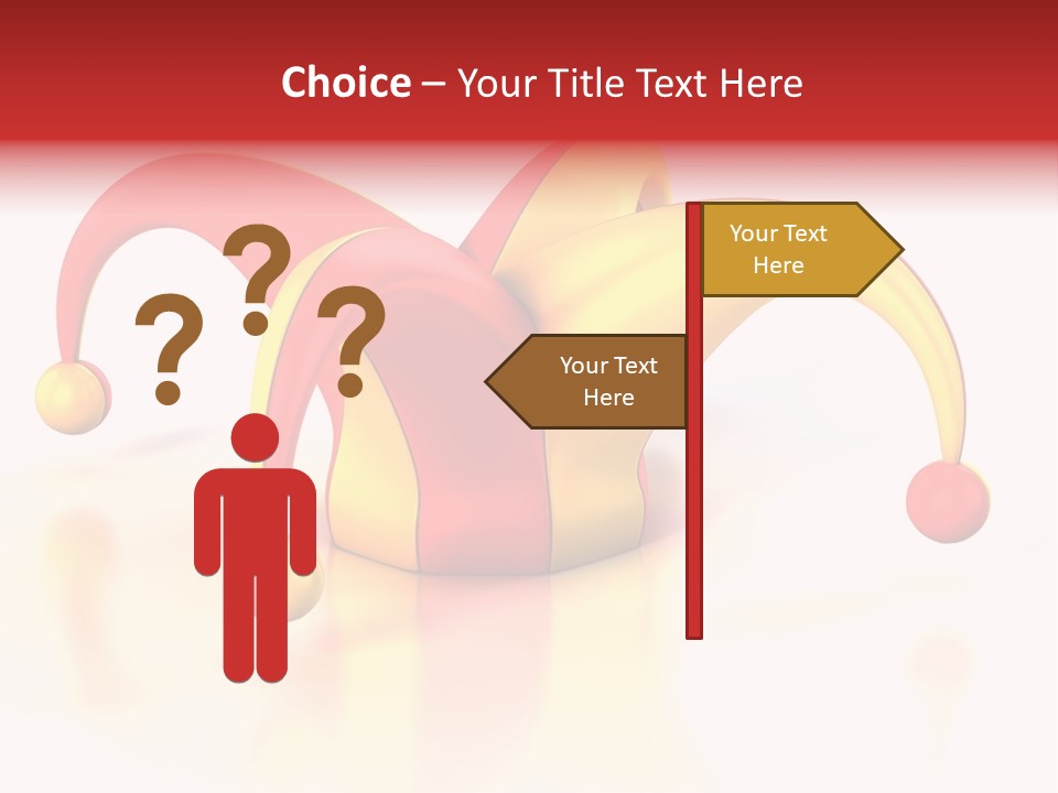 Theatrical Sad Fun PowerPoint Template