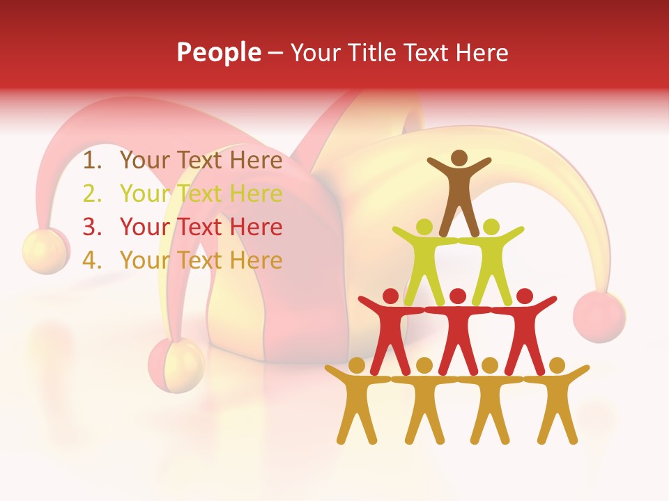 Theatrical Sad Fun PowerPoint Template