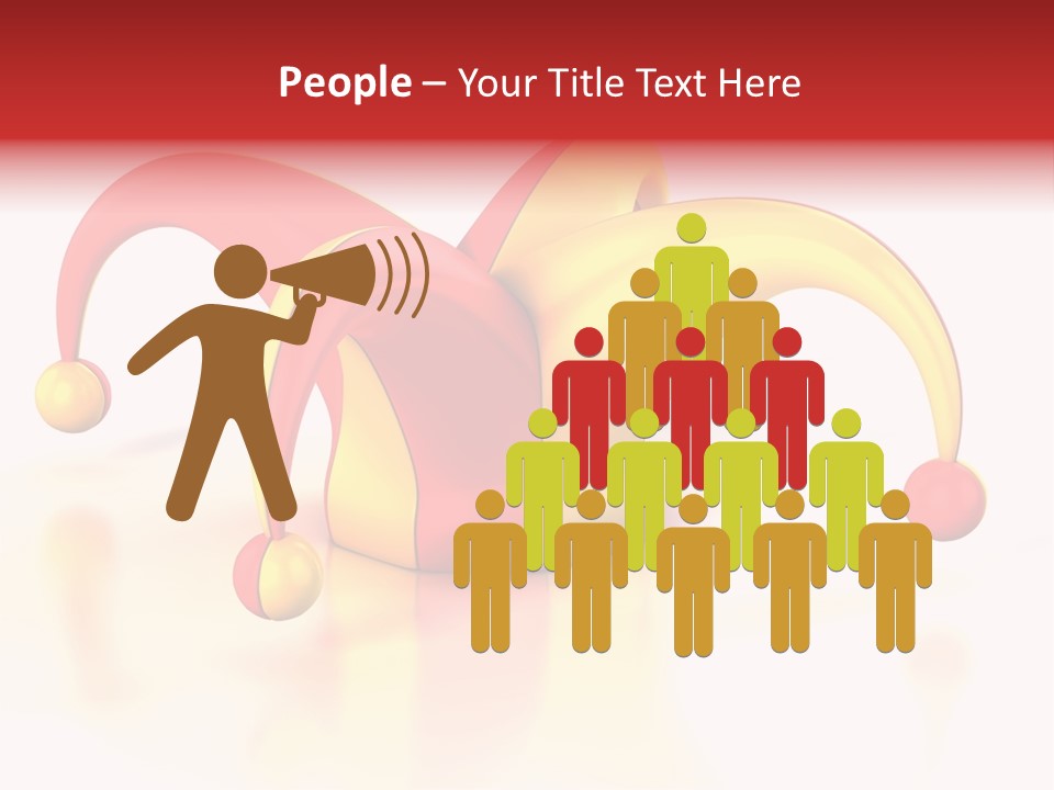 Theatrical Sad Fun PowerPoint Template