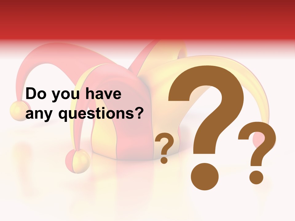 Theatrical Sad Fun PowerPoint Template