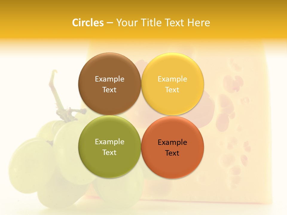 Breakfast Fresh Edam PowerPoint Template