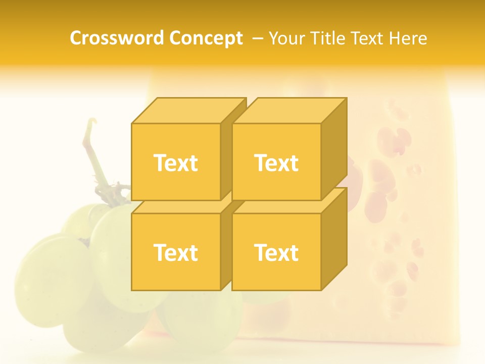 Breakfast Fresh Edam PowerPoint Template