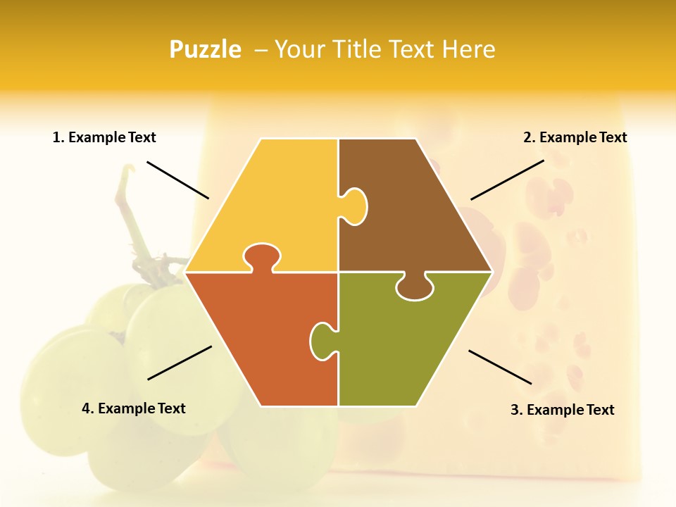 Breakfast Fresh Edam PowerPoint Template