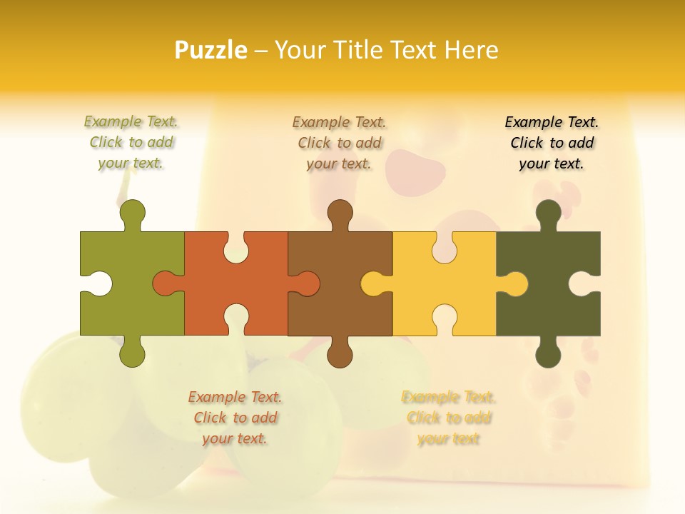 Breakfast Fresh Edam PowerPoint Template