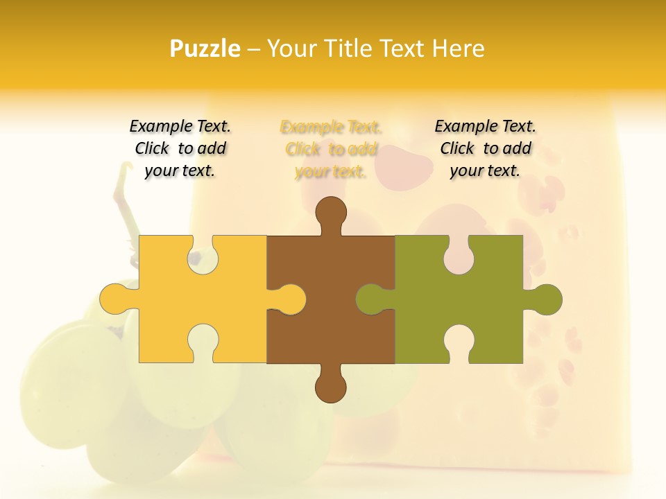 Breakfast Fresh Edam PowerPoint Template