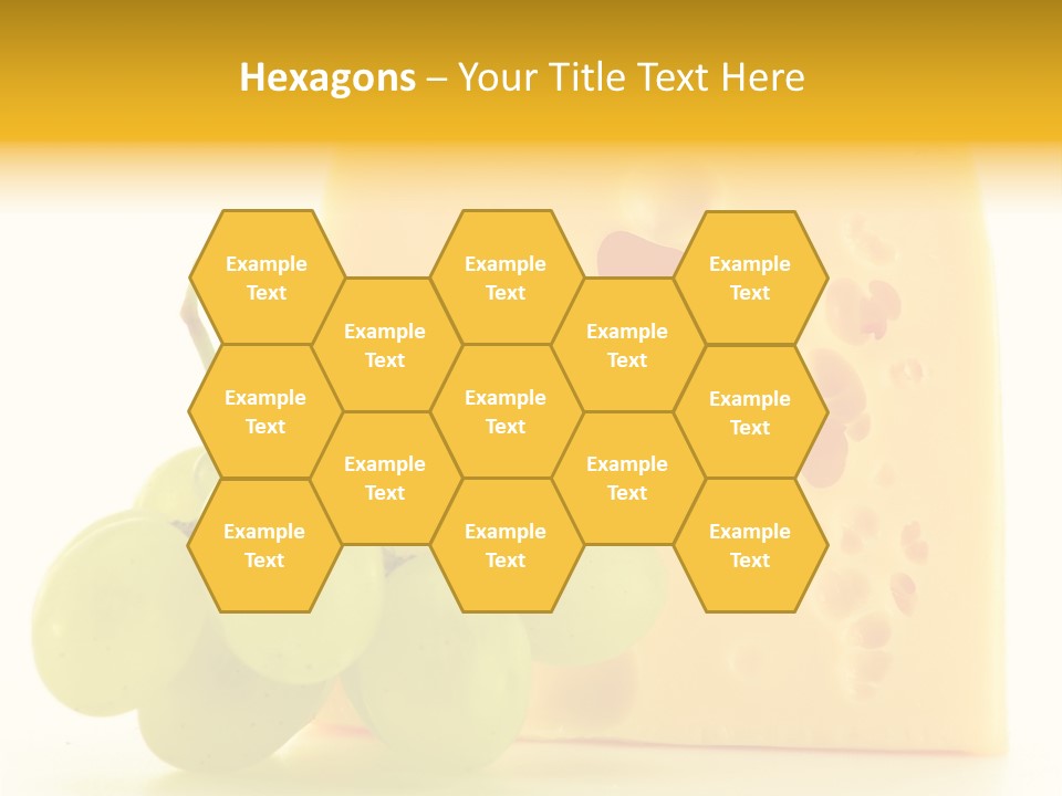 Breakfast Fresh Edam PowerPoint Template