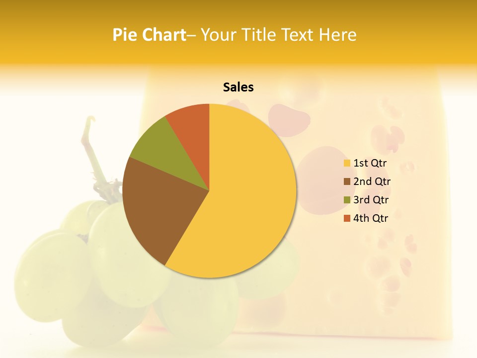 Breakfast Fresh Edam PowerPoint Template