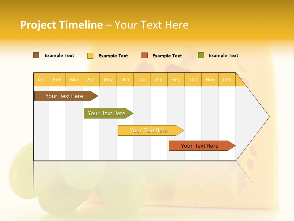 Breakfast Fresh Edam PowerPoint Template