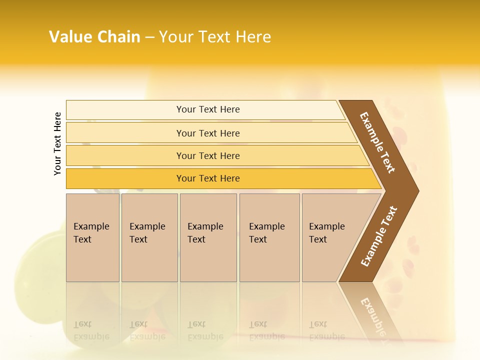 Breakfast Fresh Edam PowerPoint Template