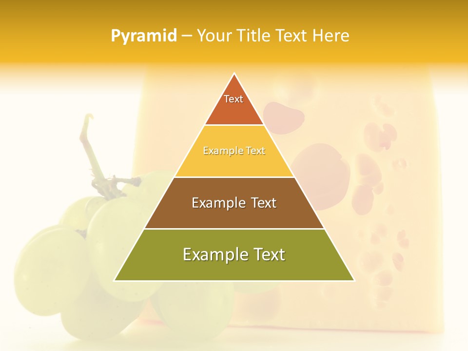 Breakfast Fresh Edam PowerPoint Template