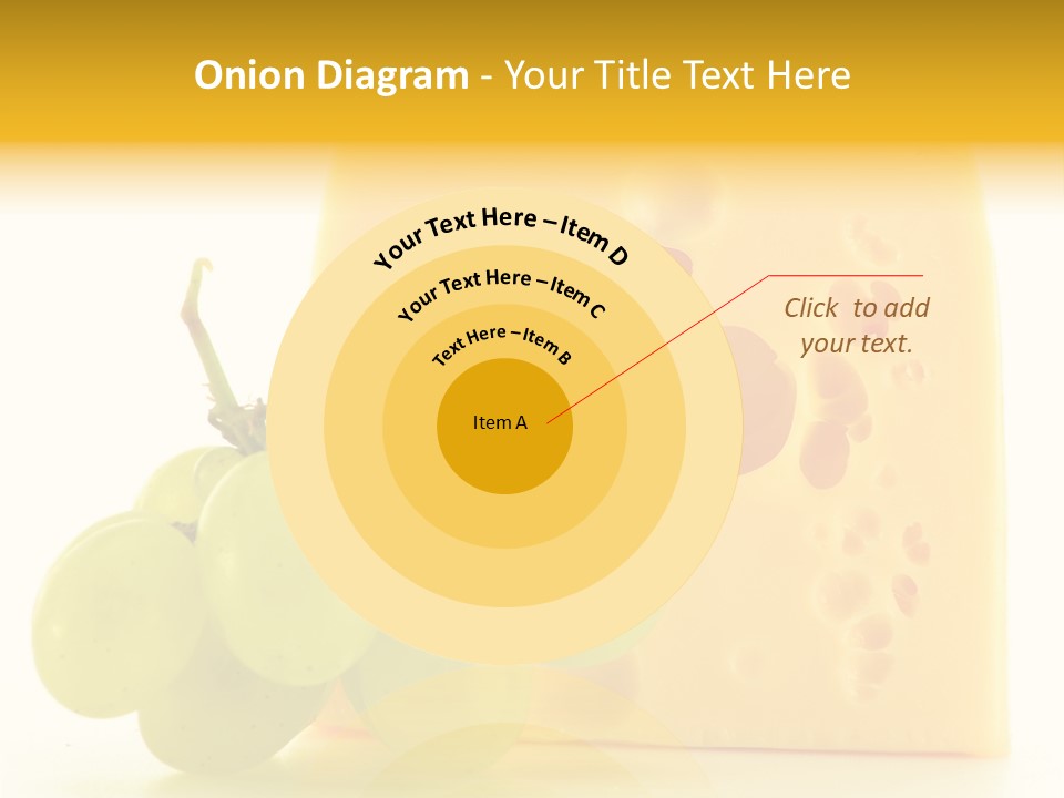 Breakfast Fresh Edam PowerPoint Template