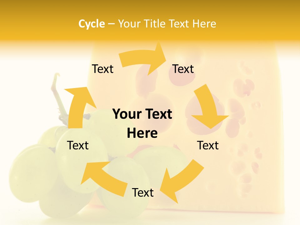 Breakfast Fresh Edam PowerPoint Template