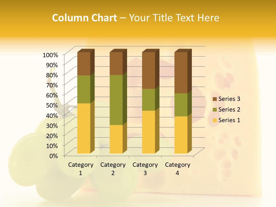 Breakfast Fresh Edam PowerPoint Template