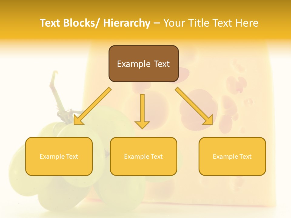 Breakfast Fresh Edam PowerPoint Template