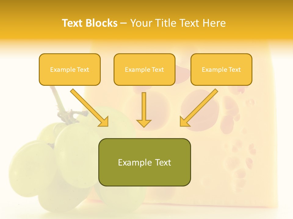 Breakfast Fresh Edam PowerPoint Template