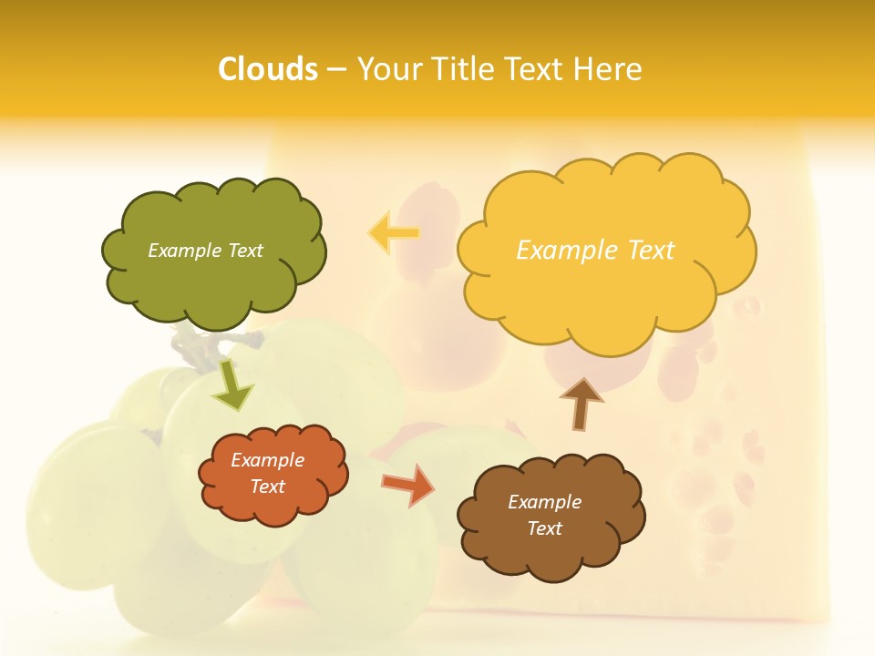 Breakfast Fresh Edam PowerPoint Template