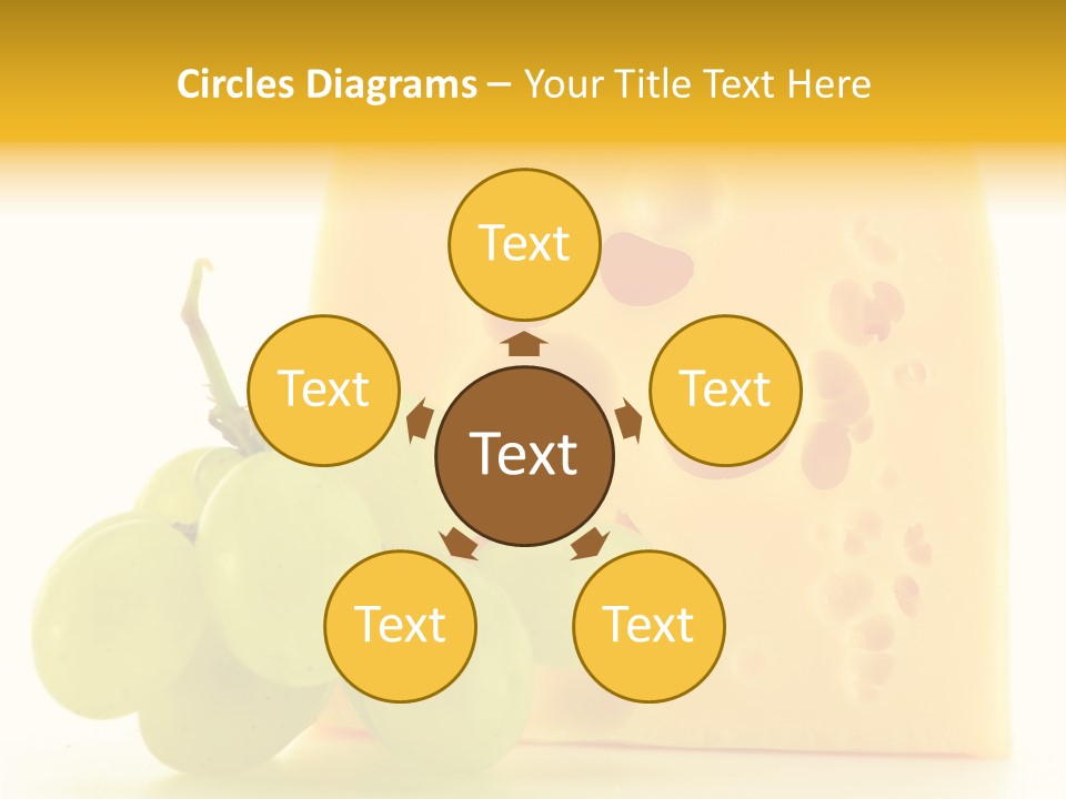 Breakfast Fresh Edam PowerPoint Template