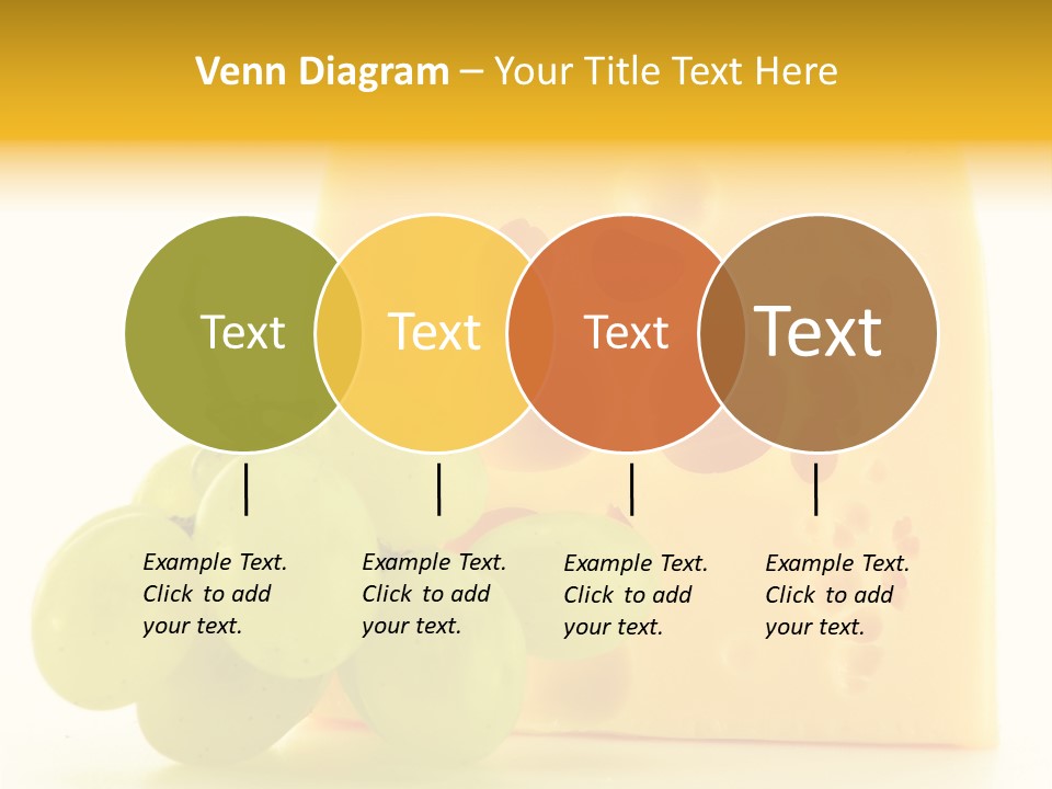 Breakfast Fresh Edam PowerPoint Template