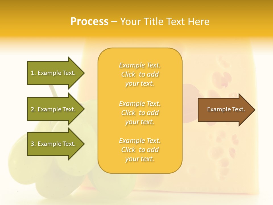 Breakfast Fresh Edam PowerPoint Template