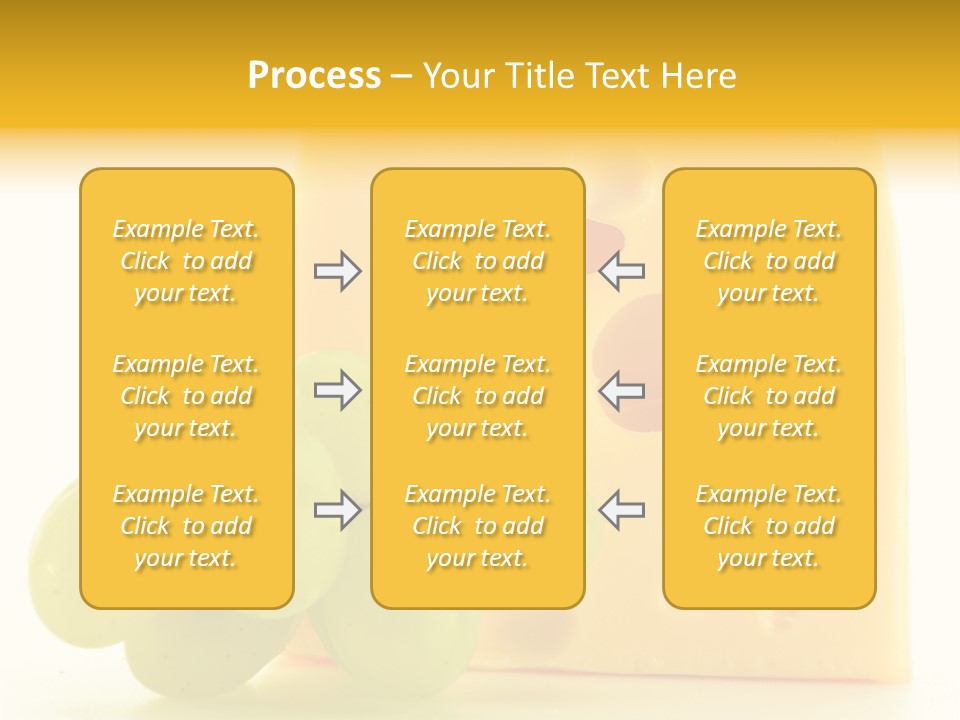 Breakfast Fresh Edam PowerPoint Template