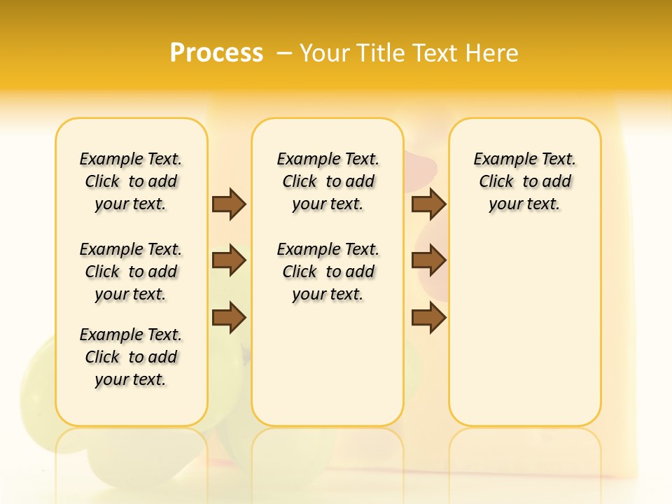 Breakfast Fresh Edam PowerPoint Template