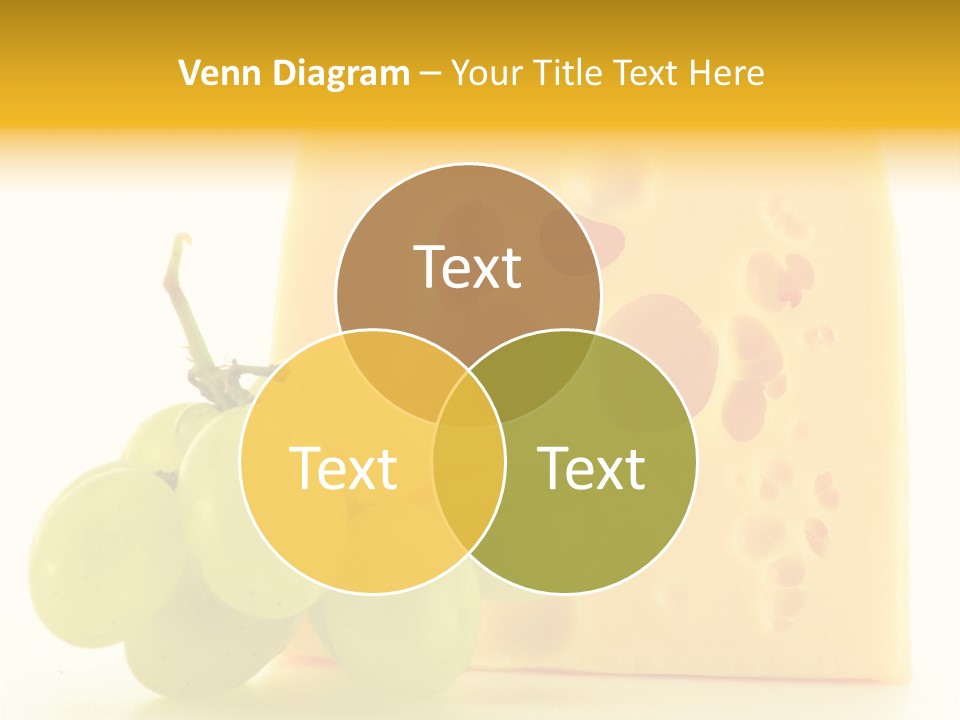 Breakfast Fresh Edam PowerPoint Template