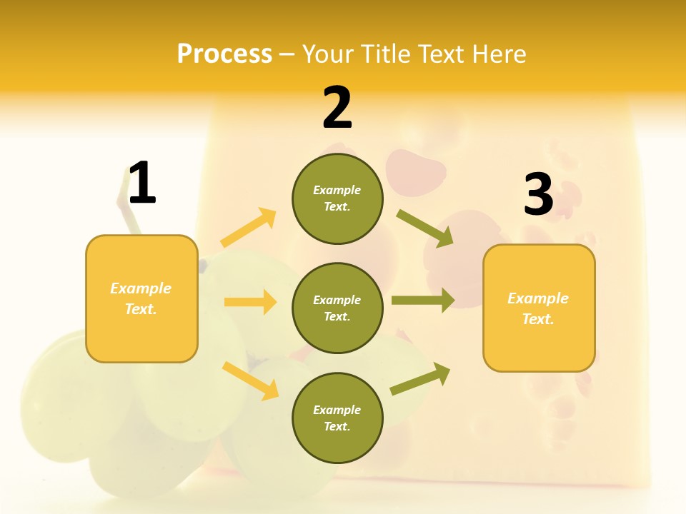 Breakfast Fresh Edam PowerPoint Template