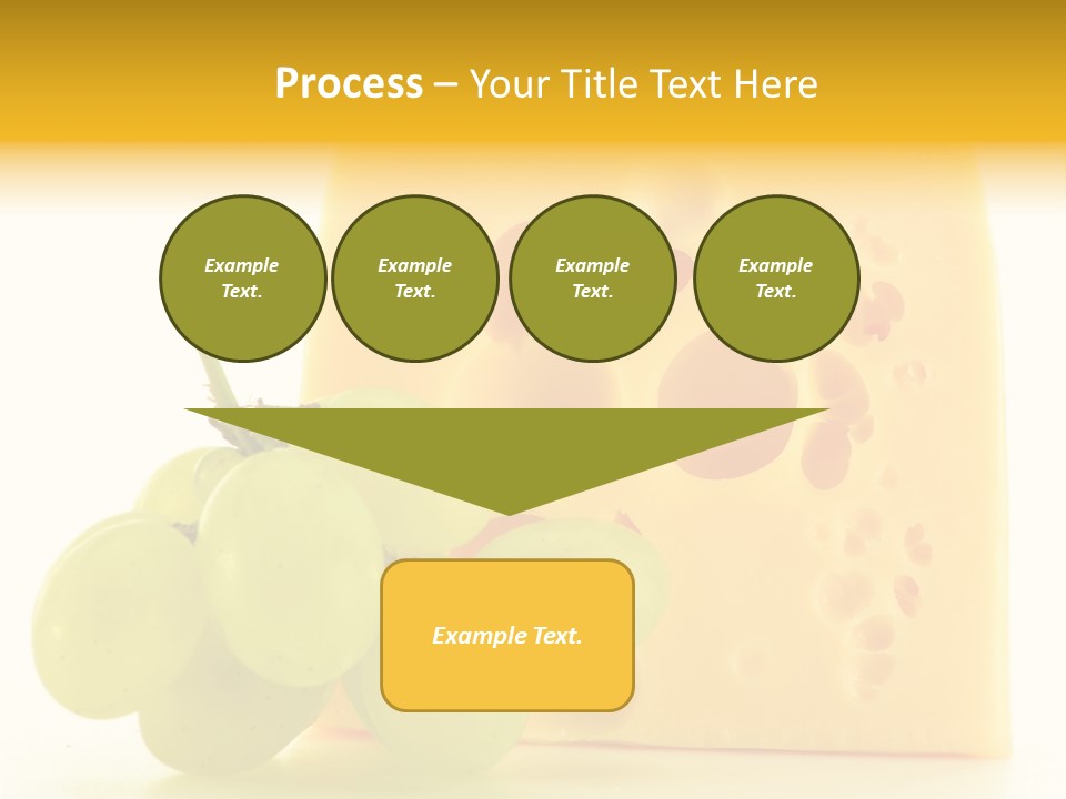 Breakfast Fresh Edam PowerPoint Template
