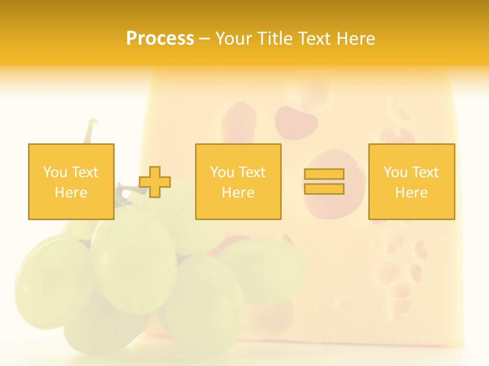 Breakfast Fresh Edam PowerPoint Template