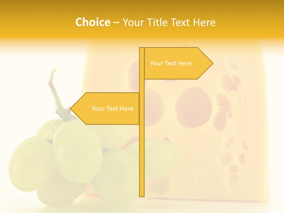 Breakfast Fresh Edam PowerPoint Template