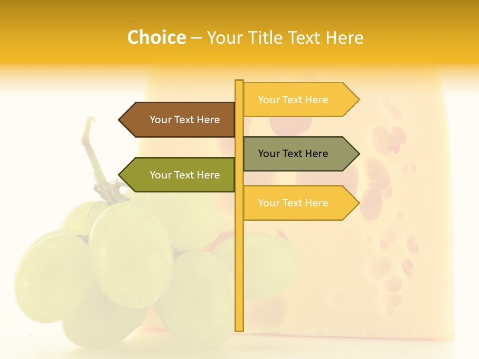 Breakfast Fresh Edam PowerPoint Template